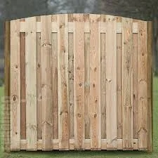 Houten tuinscherm