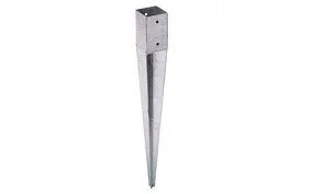 Verzinkte paalhouder 90 mm